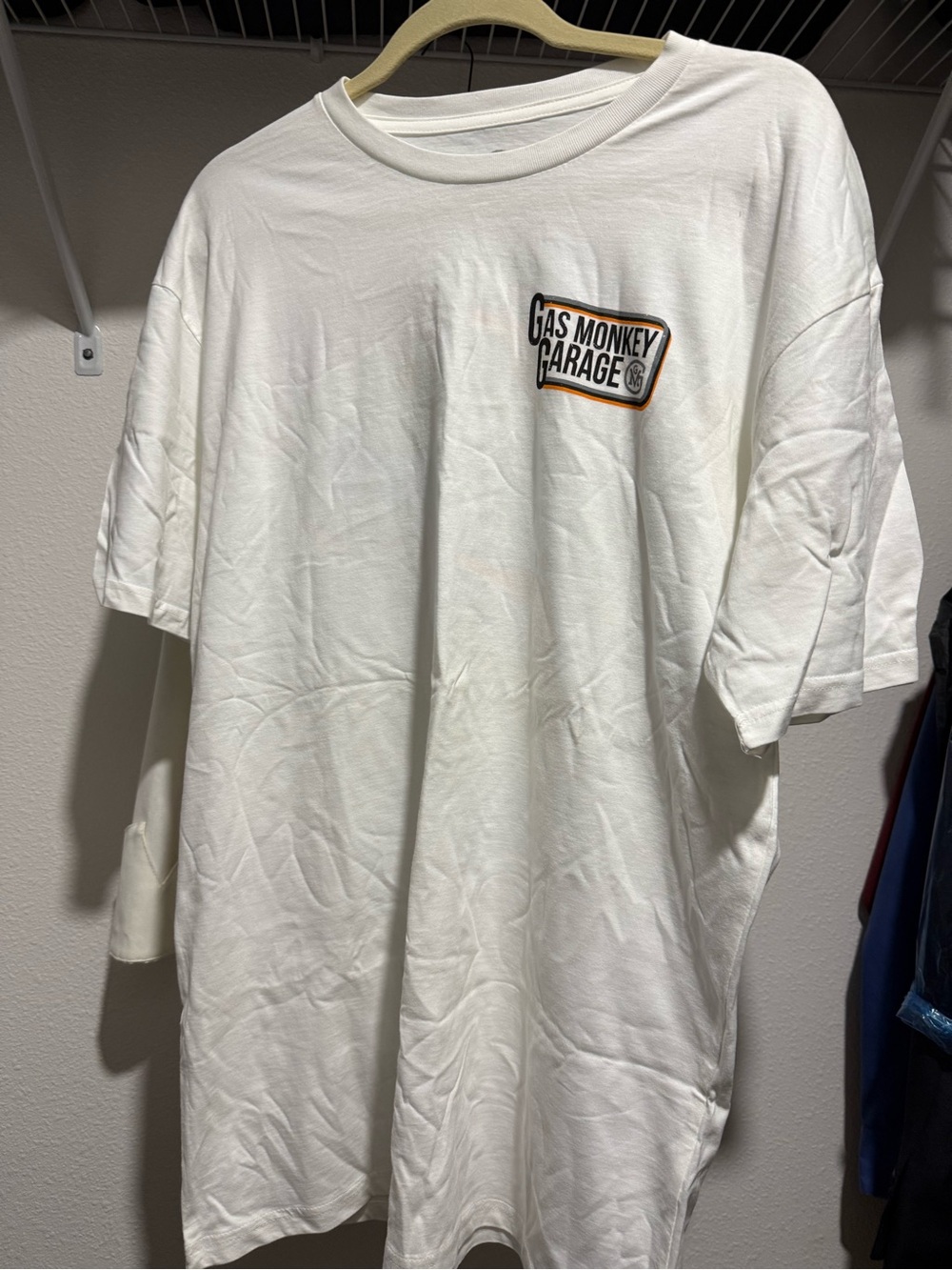 Gas Monkey Garage - Men's White Logo T-Shirt